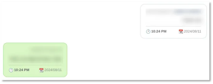 Contacts were linked to active Telegram (Source - Kela)