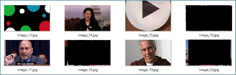 Extraction of the multiple embedded images (Source - Cyfirma)