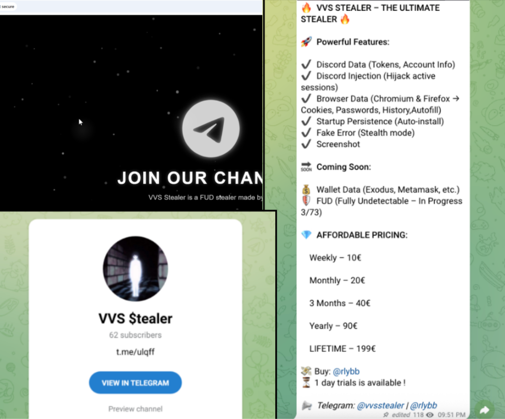 Ad in Telegram