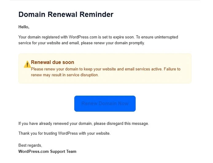 Fake email (Source - Malwr-Analysis)