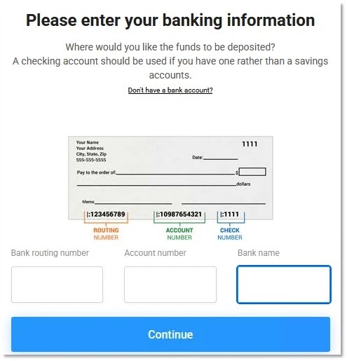 Bank detail harvesting (Source - Forcepoint)