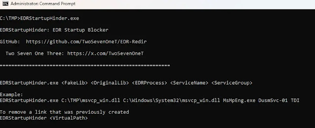 EDRStartupHinder Tool