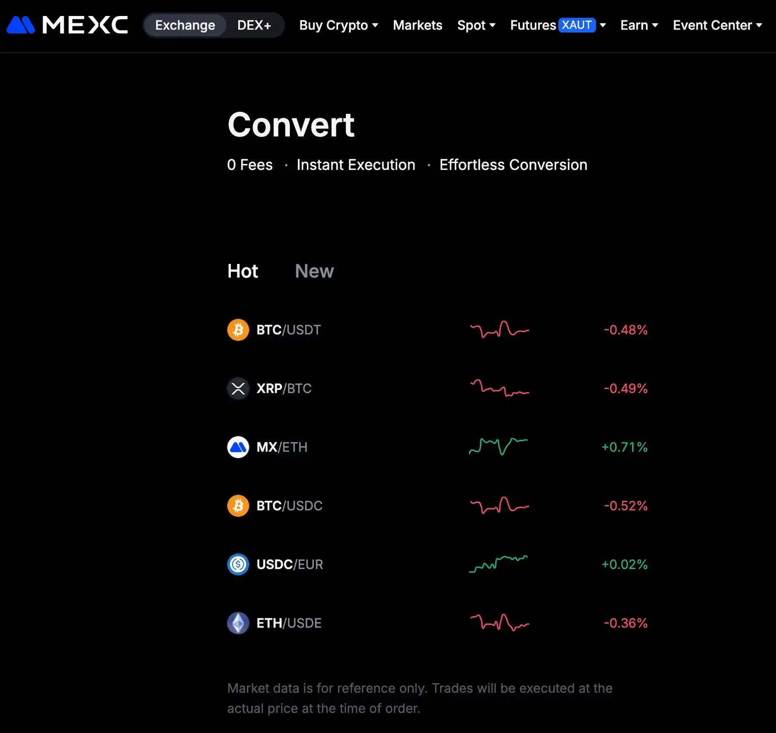 MEXC interface (Source - Socket.dev)