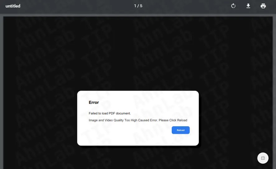 PDF malware used in the attack – 2 (Source - ASEC)