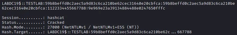 Rainbow Tables Enabling NTLMv1 hack