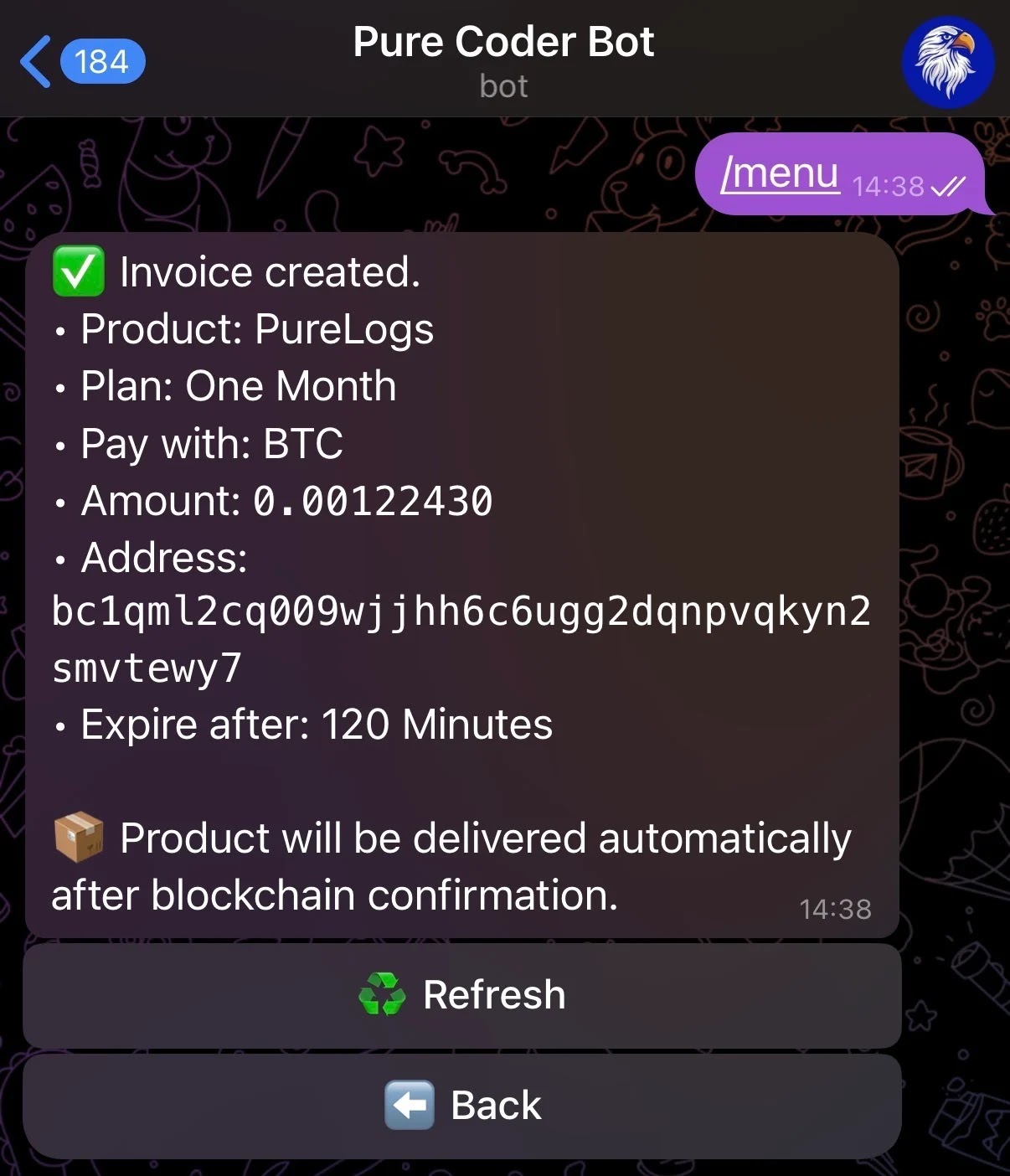 Pure coder bot (Source - Swiss Post Cybersecurity)