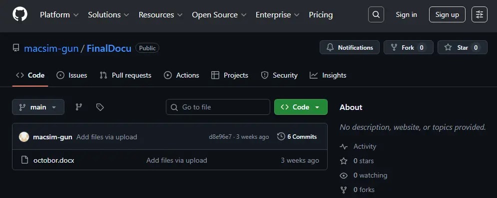 Malicious GitHub repository created by a threat actor (Source - IIJ Security Diary)
