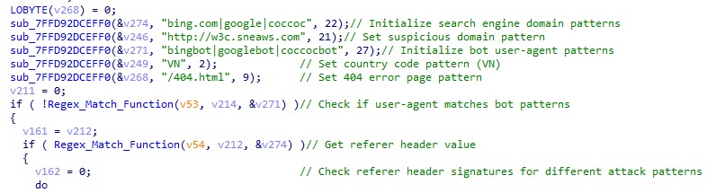 BadIIS IISHijack version (Source - Cisco Talos) 