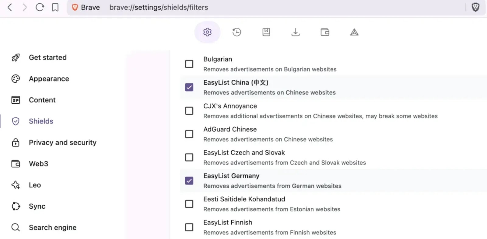  Automatically activate language-specific filters feature (Source:melvin)
