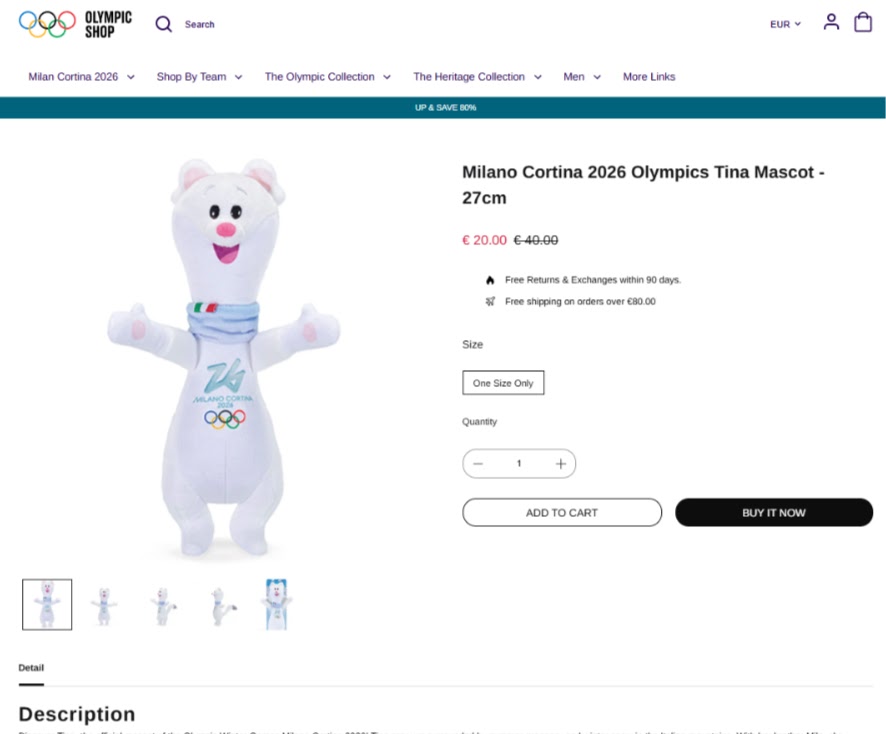 Fake site offering Tina at a huge discount (Source - Malwarebytes)