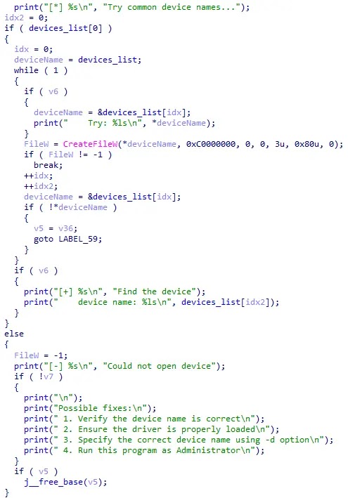 Likely AI-Generated Code Utilized by Warlock (Source - Welivesecurity) 