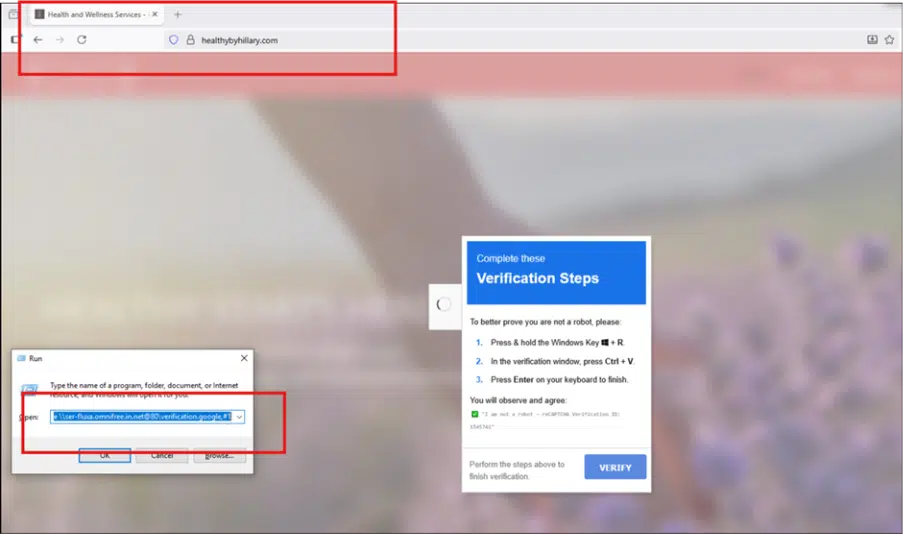 Phishing Website (Source - CyberProof)