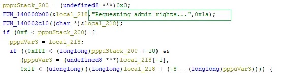 Administrator Privilege Request (Source - K7 Security Labs)