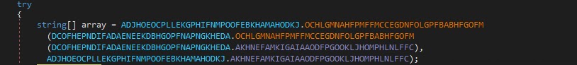 Encoded String Array (Source - Point Wild)