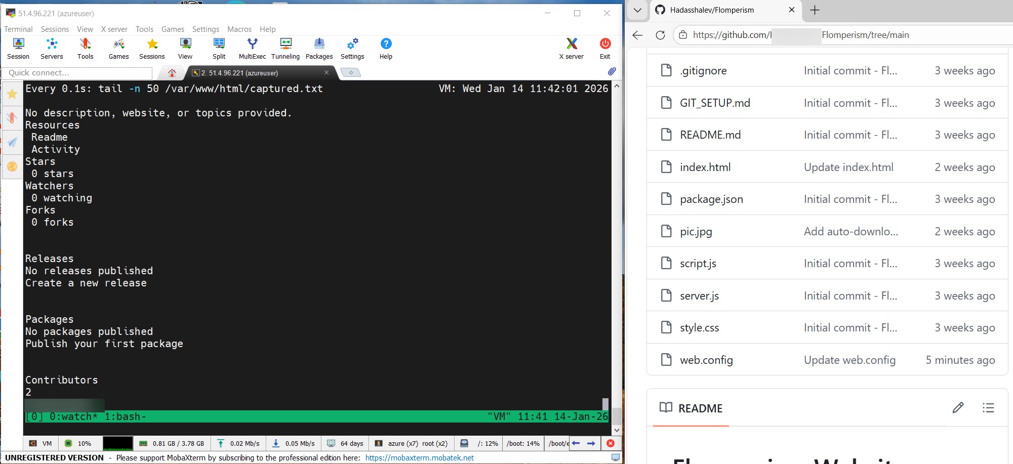 Exfiltrating Content from a Private GitHub Repository (Source - Varonis)