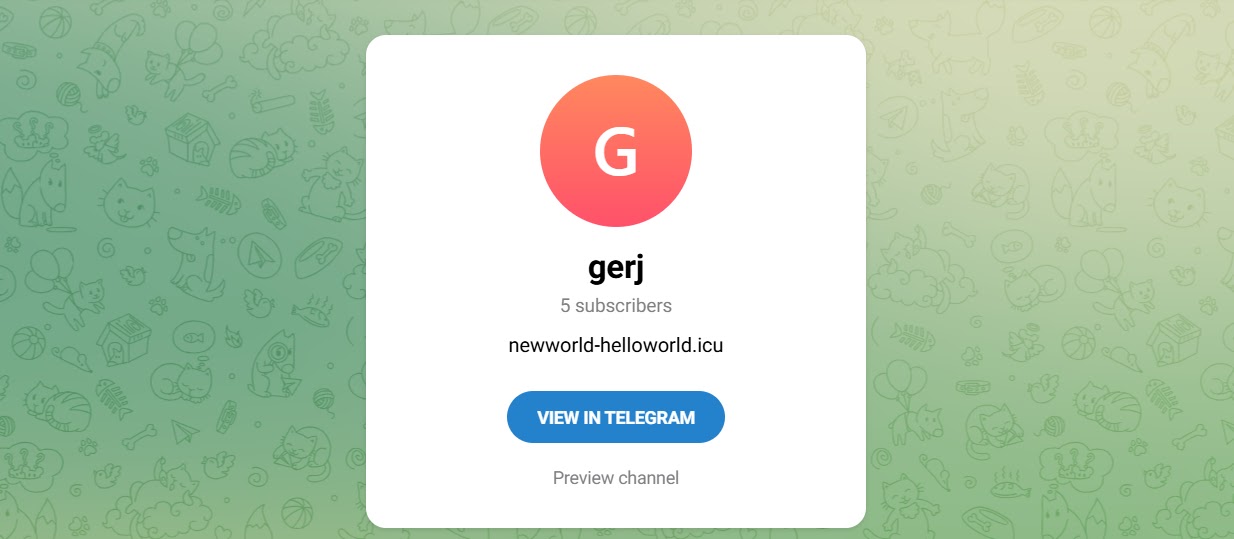 Dead drop resolver via Telegram (Source - Malwarebytes)