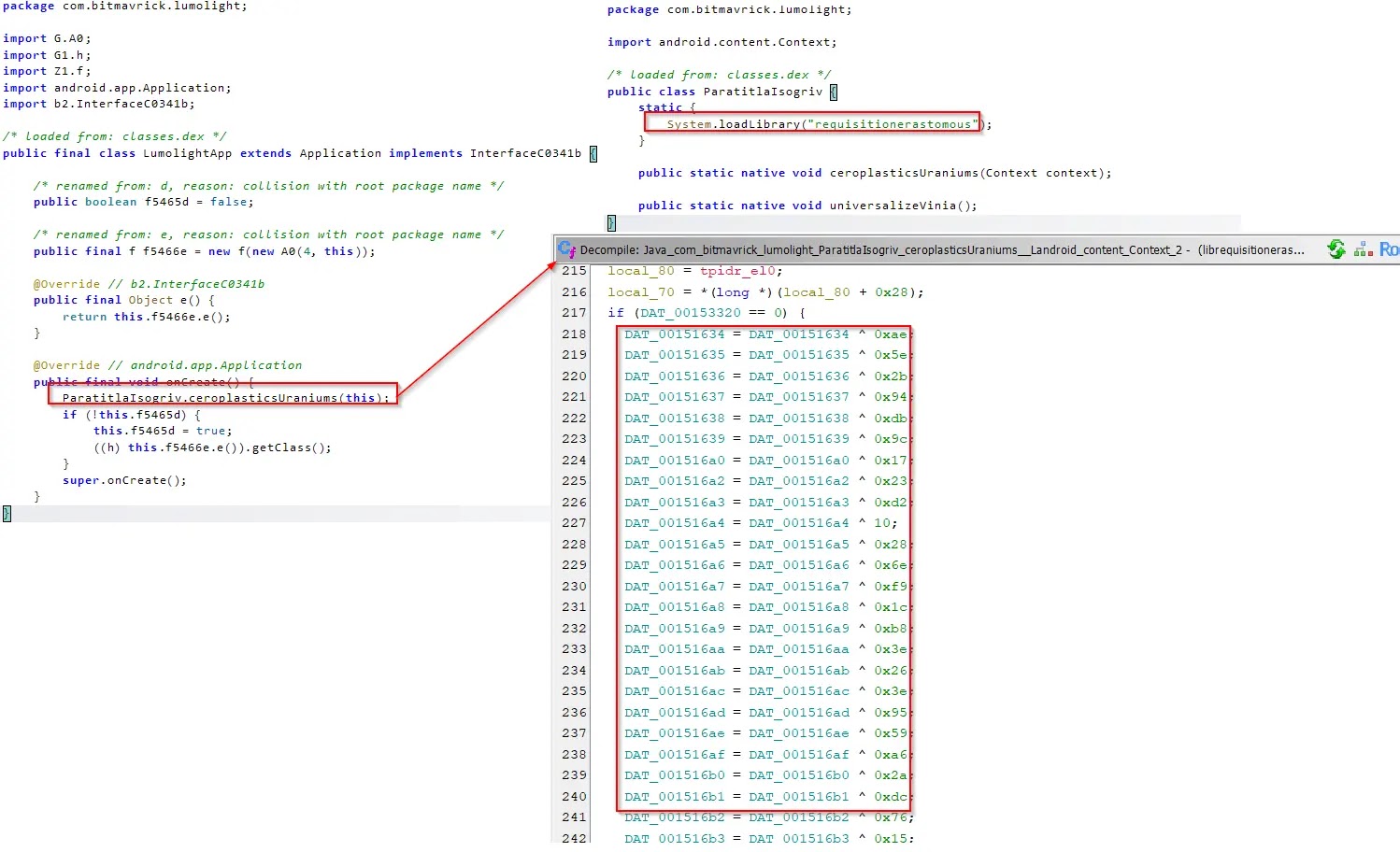 Initializing native code execution (Source - Cyble)