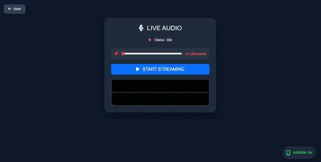 KidsProtect's Live Audio Streaming Feature (Source - Certo)
