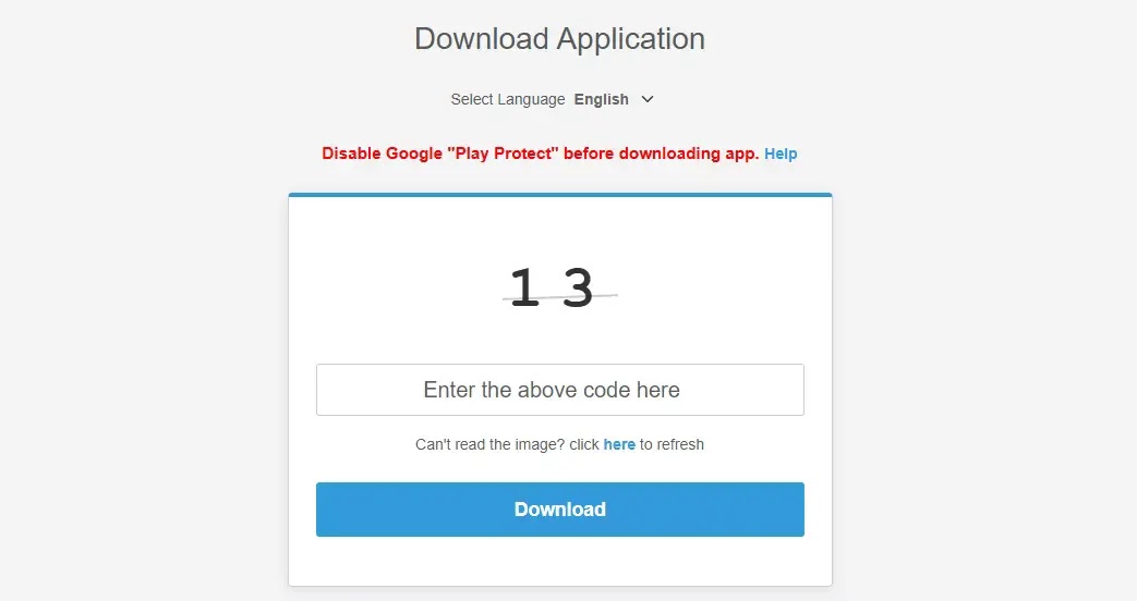 The Download Screen for KidsProtect (Source - Certo)