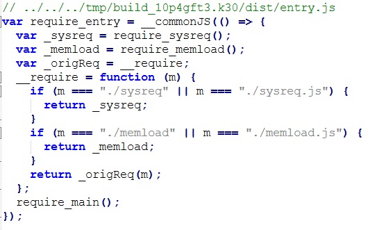 Entry point of the JavaScript loader (Source - Malwarebytes)