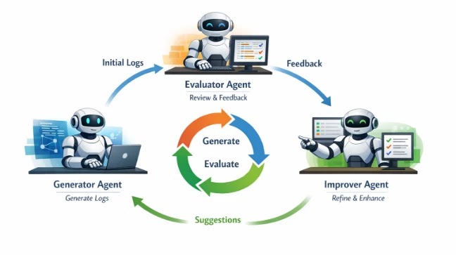 Cyclical agentic workflow(Source - Microsoft)