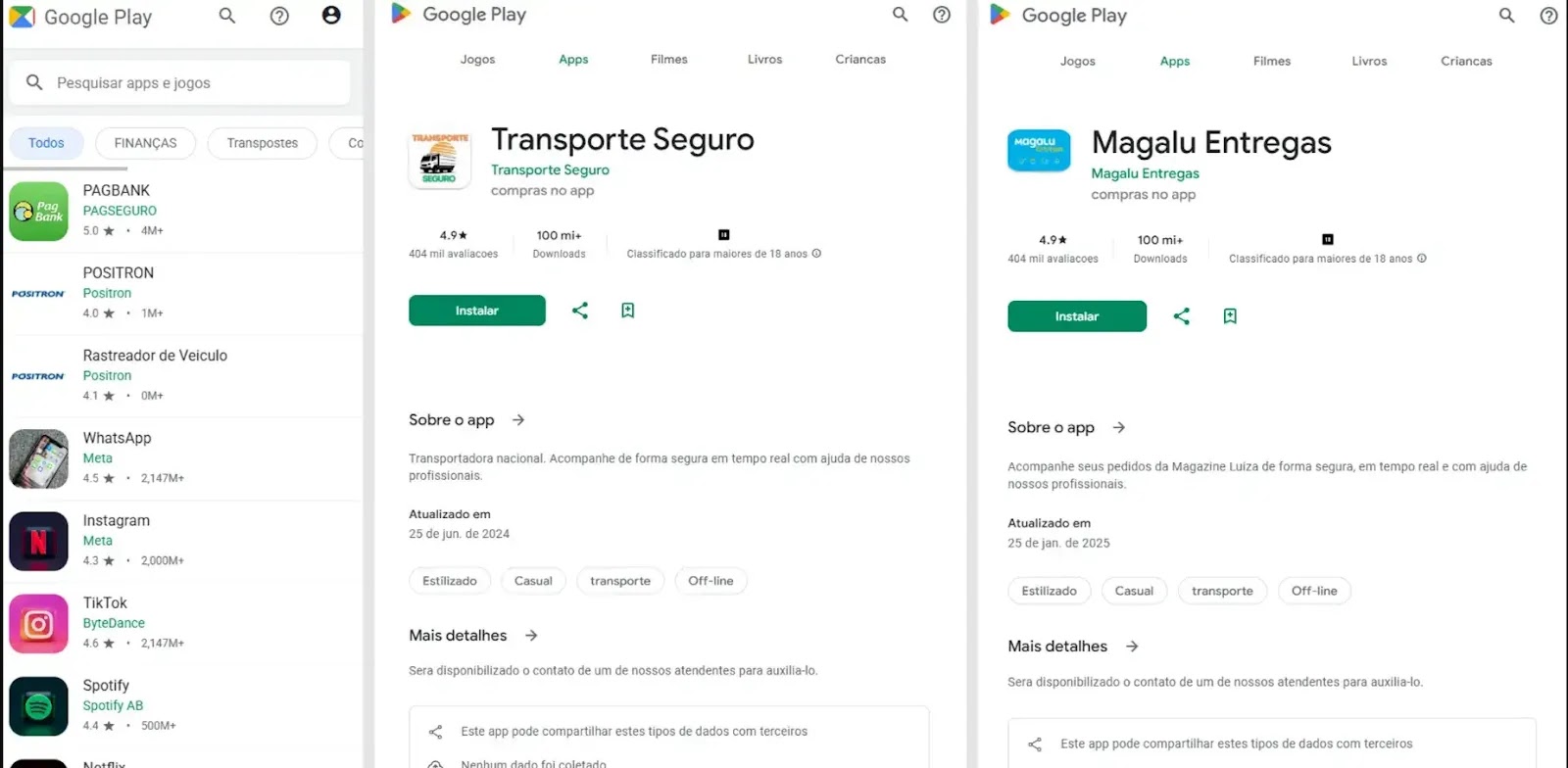 Fake app store and malicious apps (source :.welivesecurity)