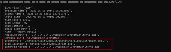 A legitimate Microsoft binary (Source - Seqrite)