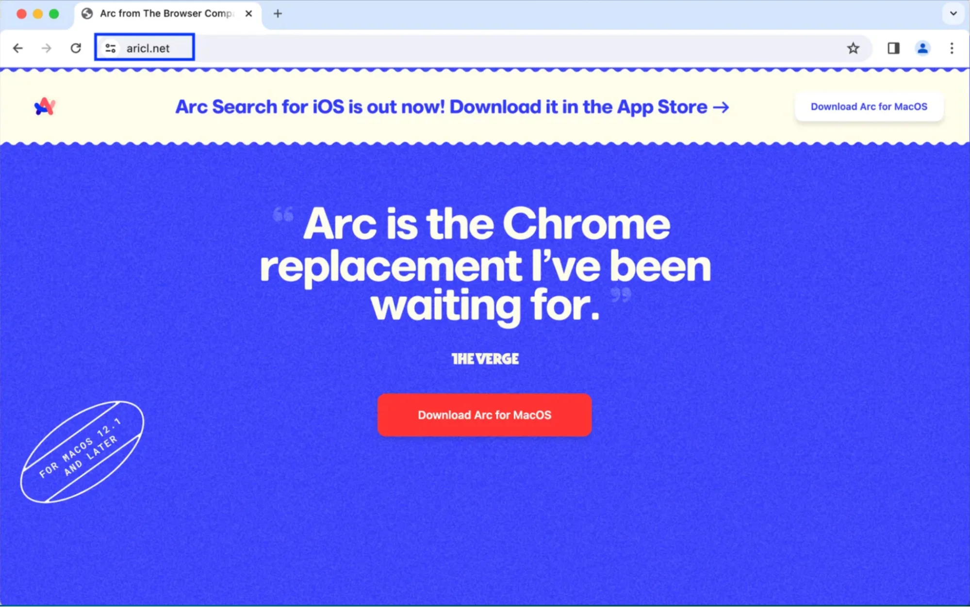 SEO poisoning leads to a deceptive installer of a fake Arc browser (Source - Huntress)