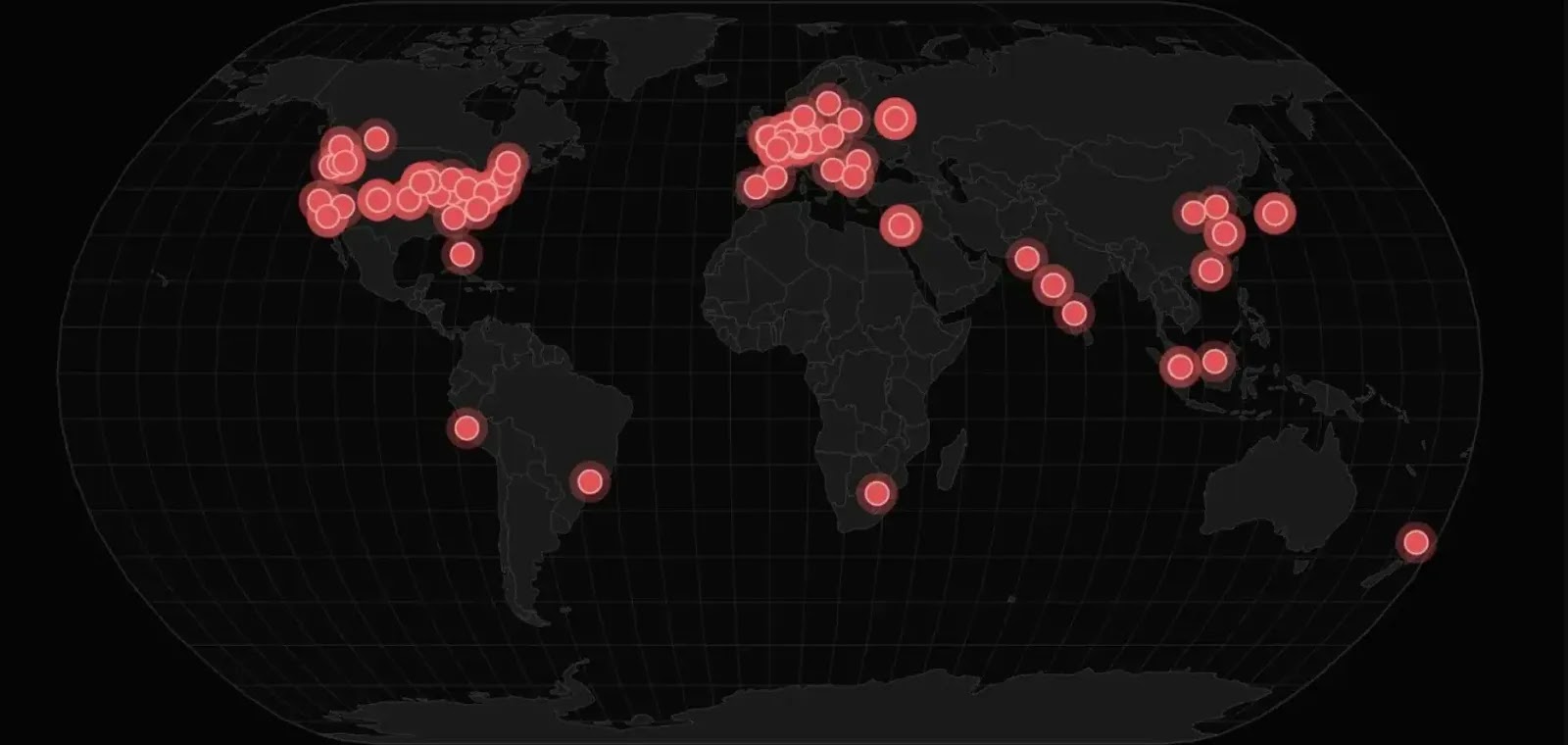 Confirmed and exposed organizations span six continents (source :tenetsecurity)