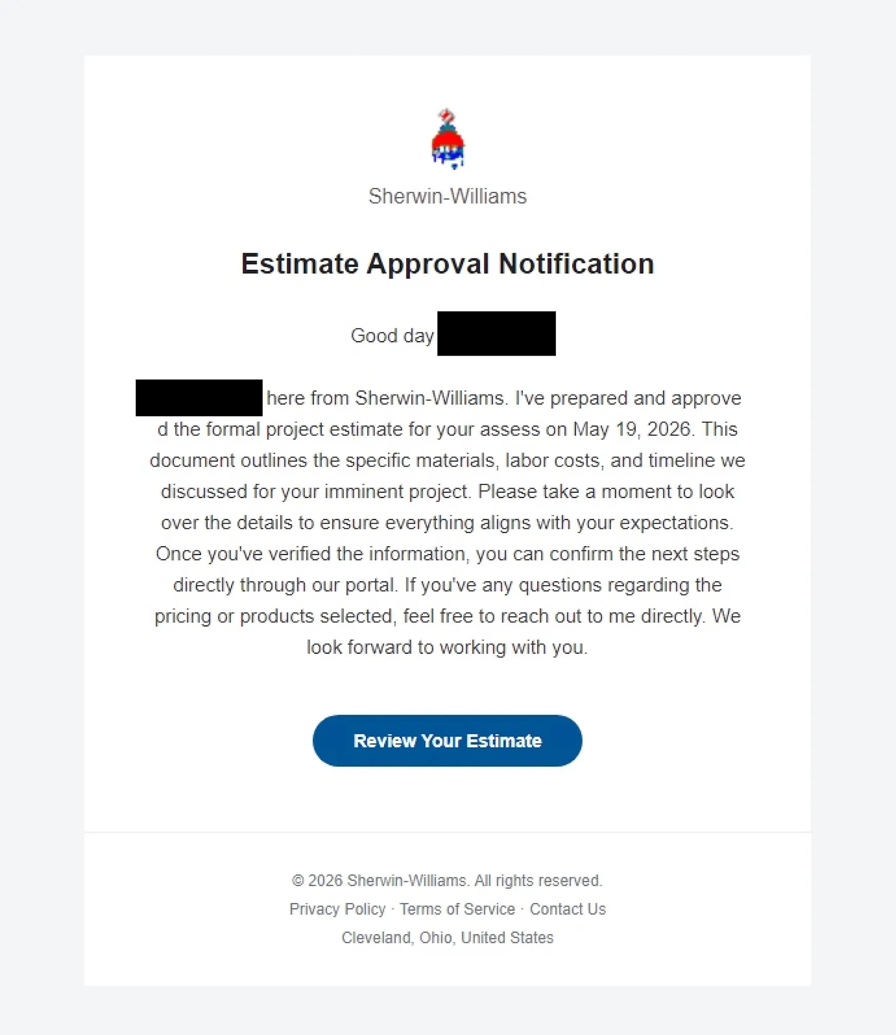 Device Code phishing lure image (Source - ReversinLabs)