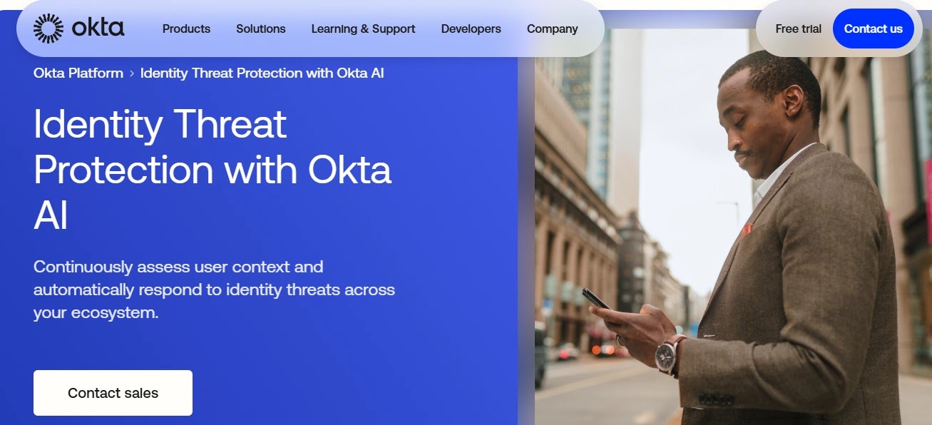 Okta Identity Threat Protection — Best IdP-Native ITDR