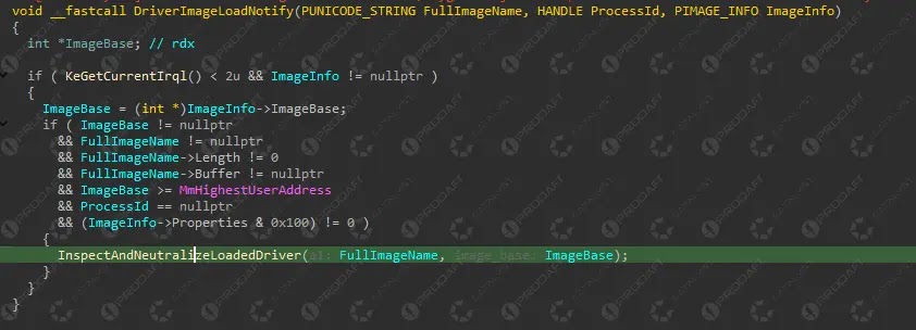 Image-load inspection callback (Source - Catalyst)
