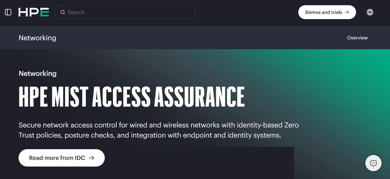 Juniper Mist AI-driven network access management dashboard