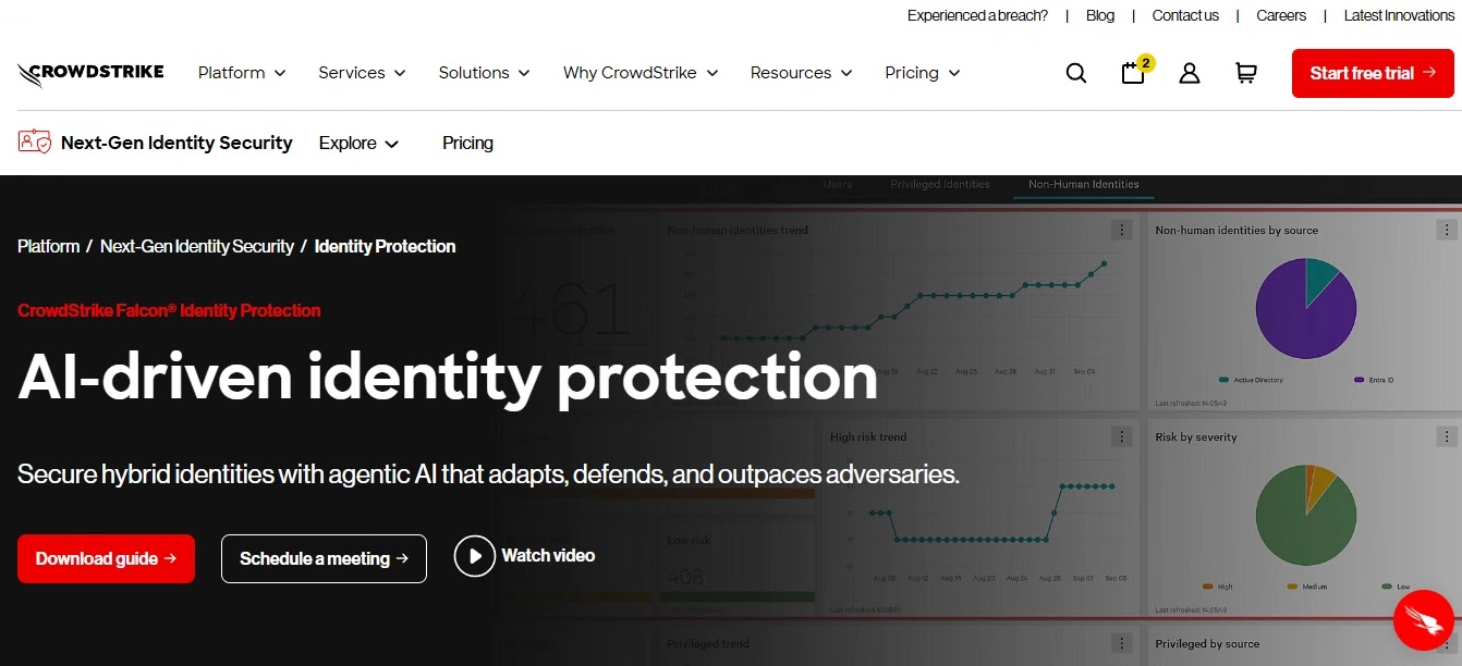 CrowdStrike Falcon XDR incident correlation and threat graph