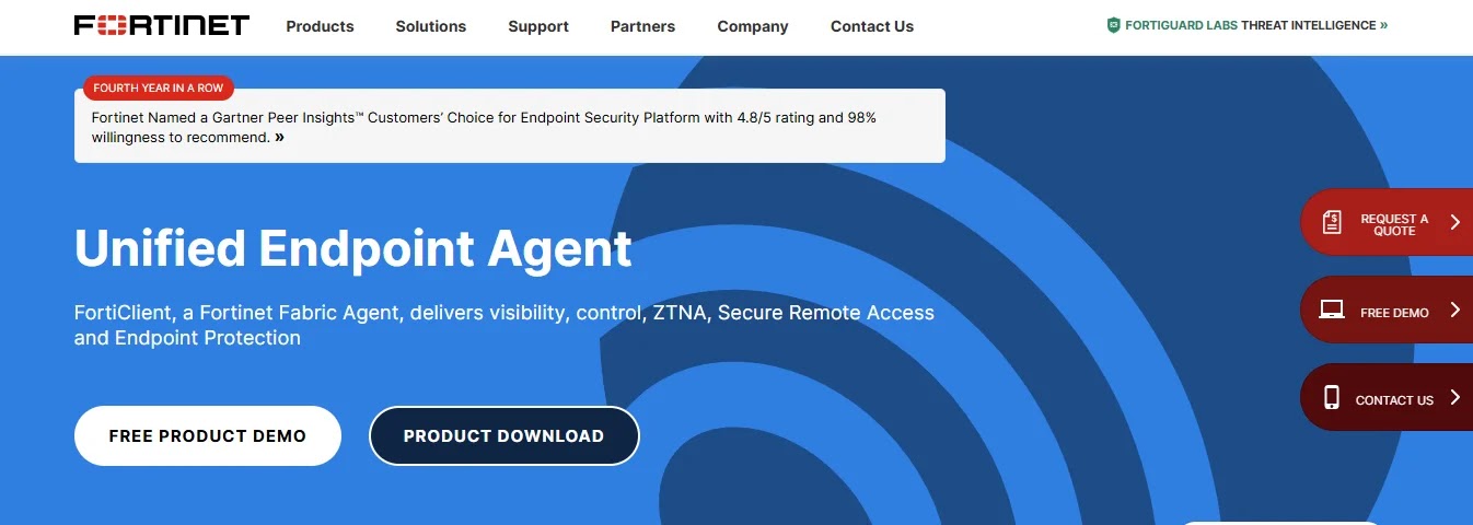 Fortinet application control policy in Security Fabric