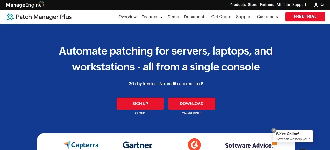 ManageEngine Patch Manager Plus deployment and compliance reporting
